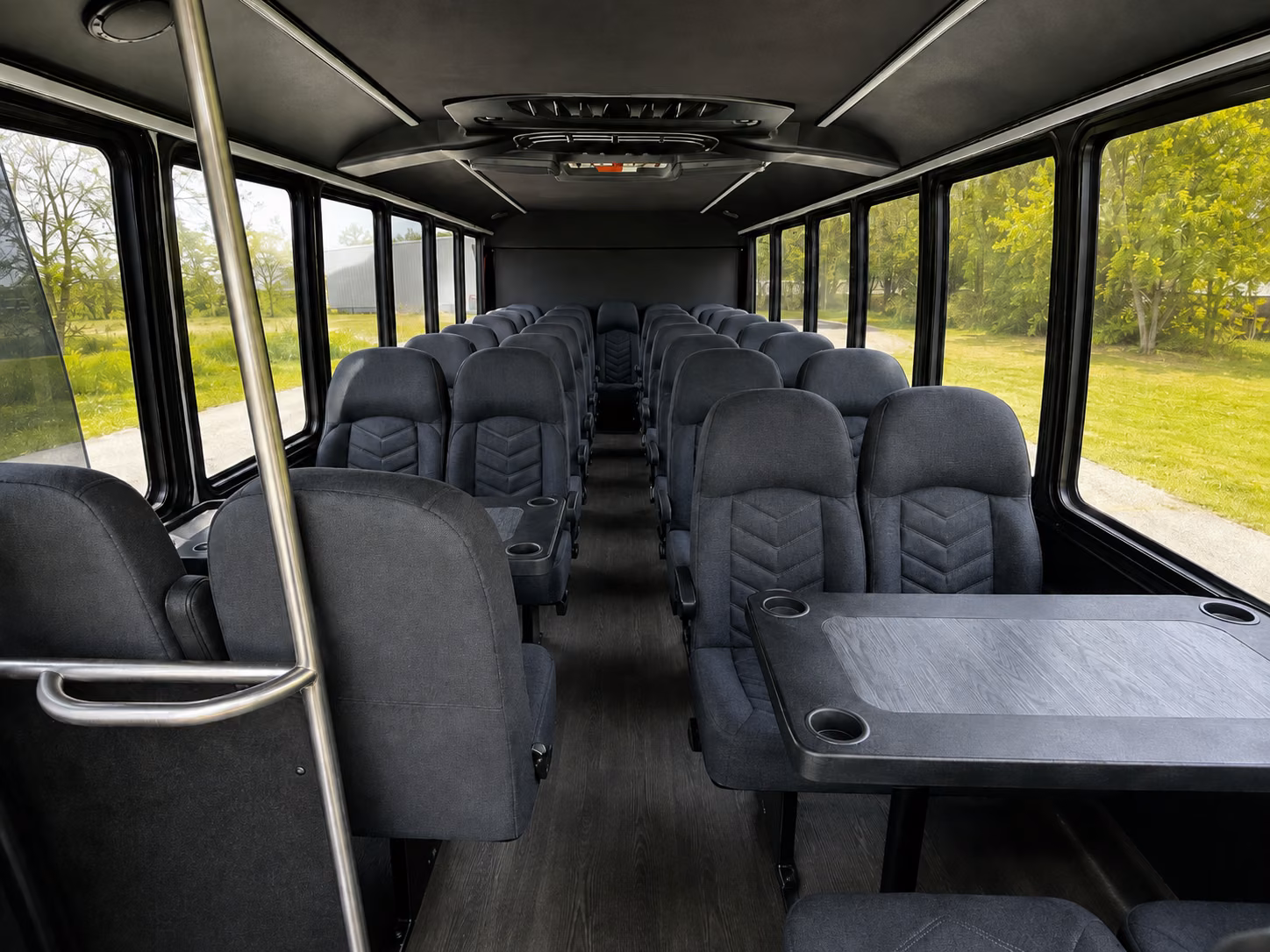 cincinnati 18 passenger minibus interior
