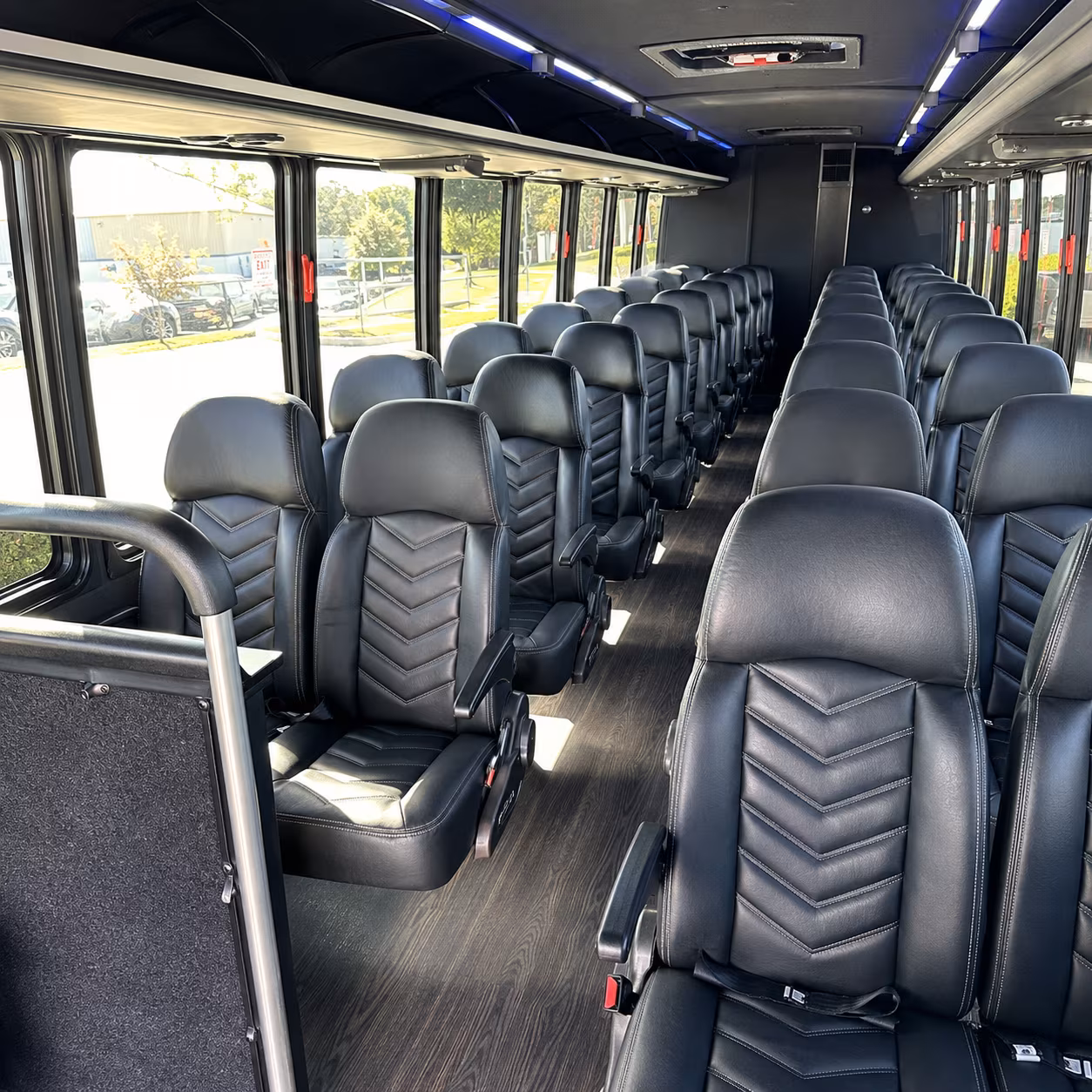 cincinnati 25 passenger minibus inside