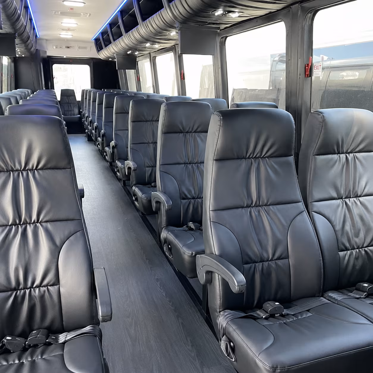 cincinnati 25 passenger minibus interior