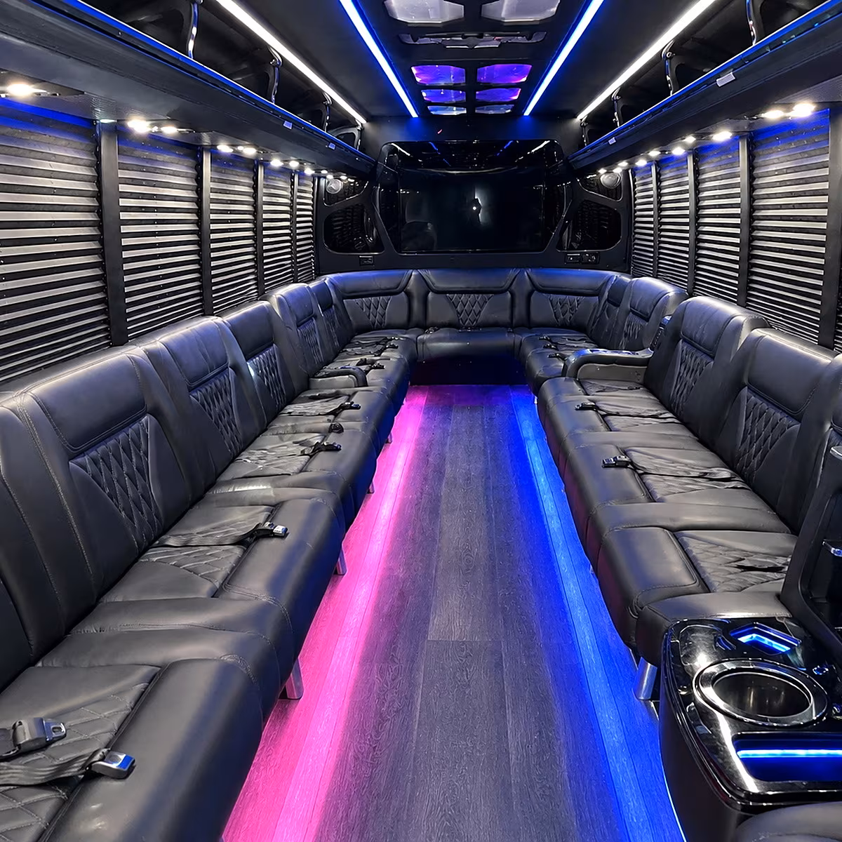 cincinnati party bus inside
