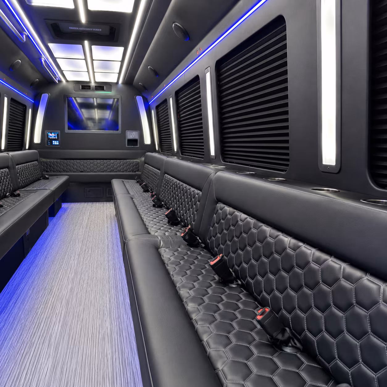 cincinnati quinceanera sweet 16 party bus rental