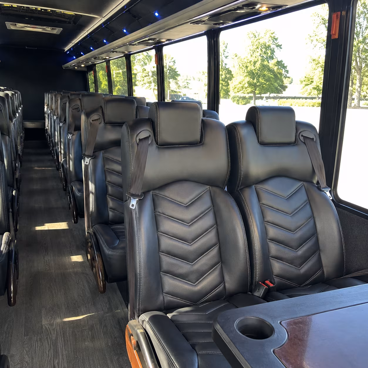 cincinnati religious group transportation onboard seating