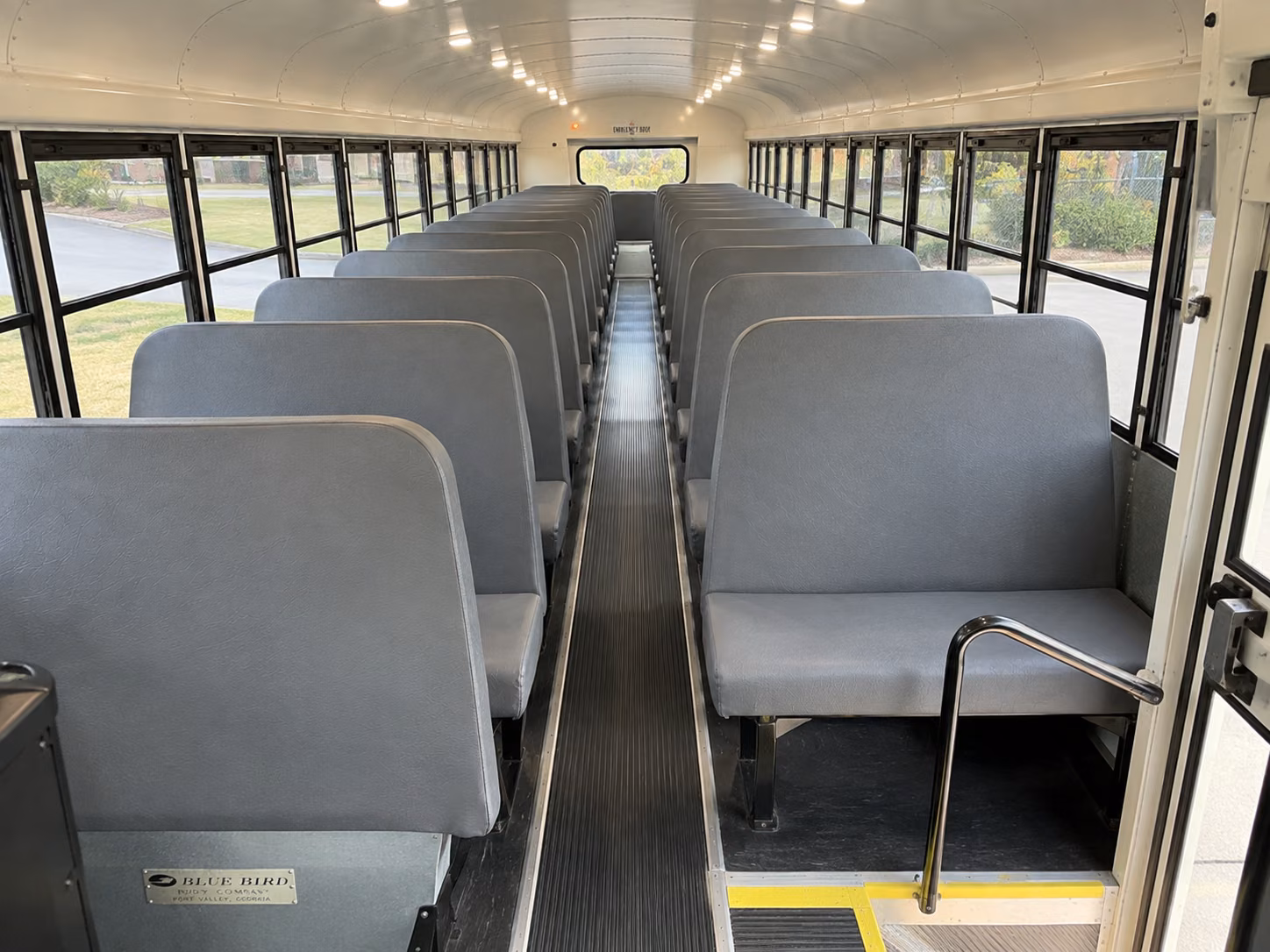 cincinnati school bus inside