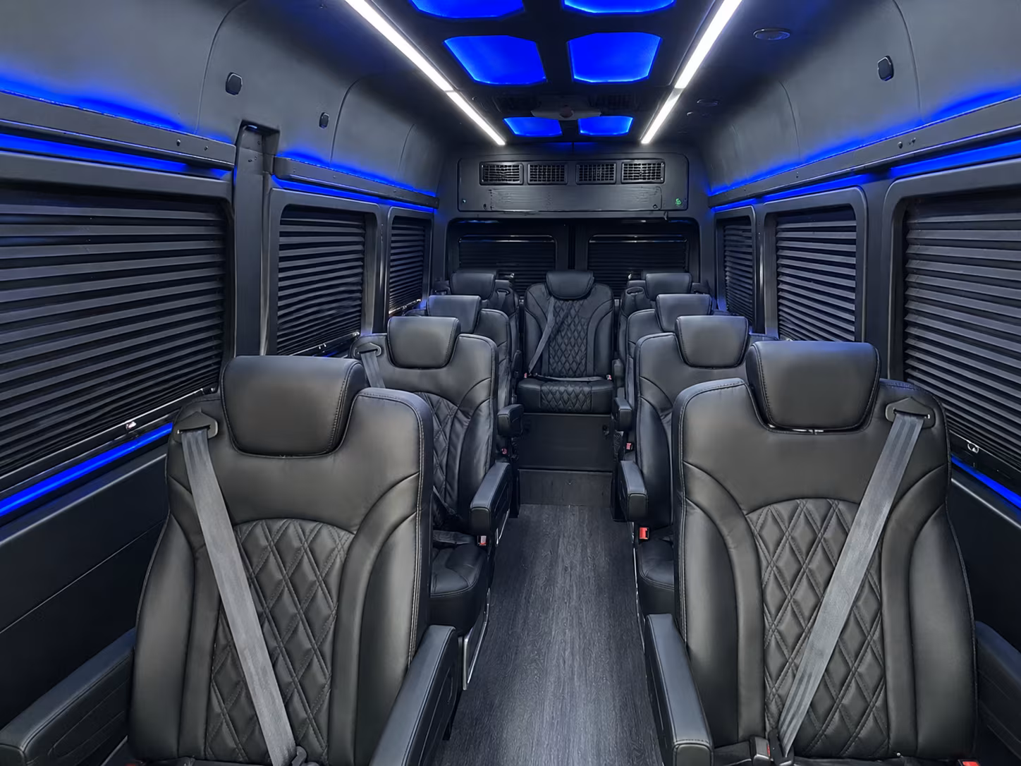 cincinnati sprinter van with driver inside