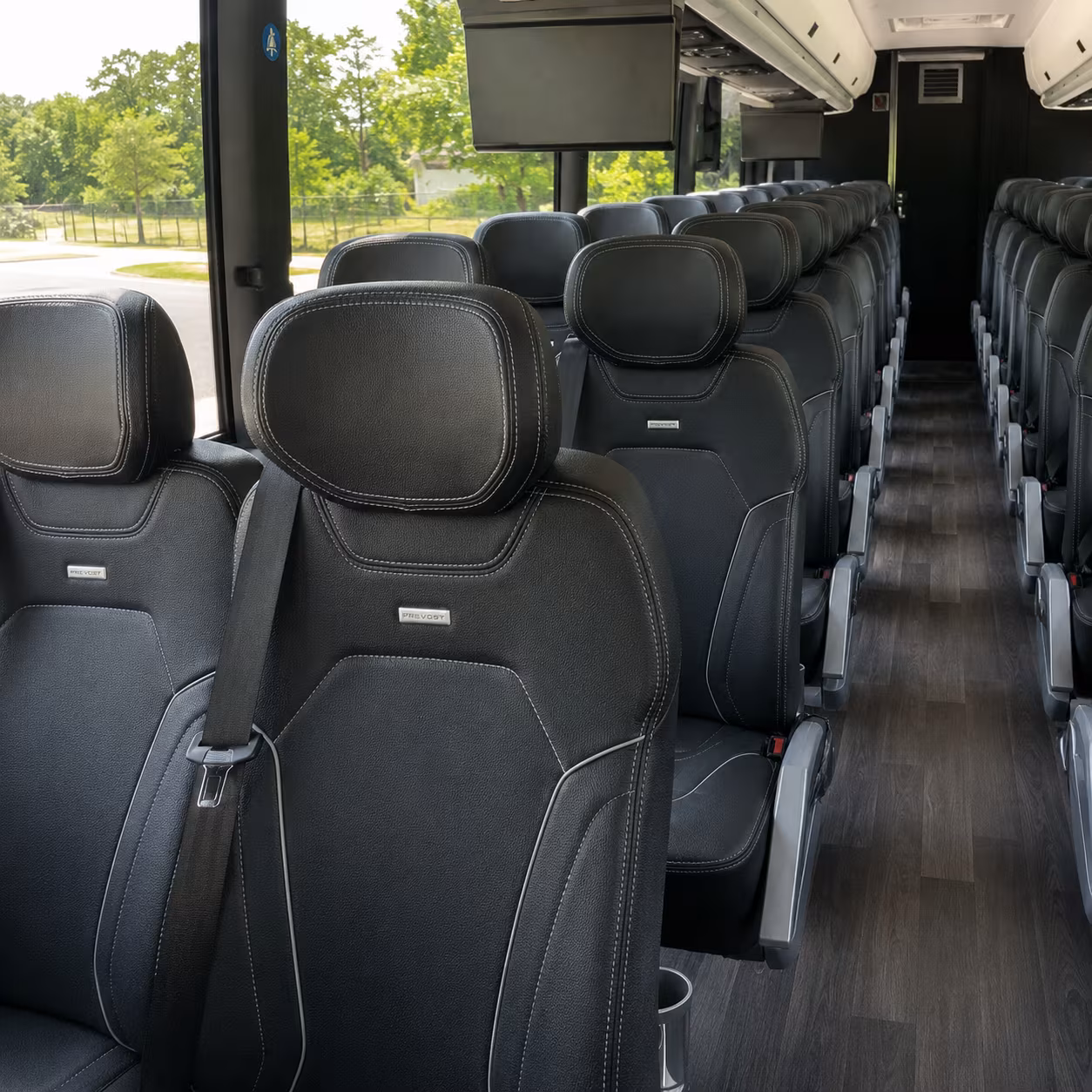 cincinnati wedding charter bus rental